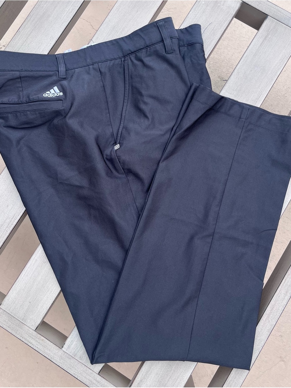 adidas Men's Black Golf Chinos EUC